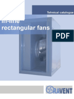 Inline Rectangular Fans Ora Vent2013 Z