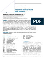 Diagnosis of Autism Spectrum Disorder Based On Eigenvalues of Brain Networks