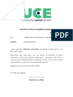 CARTA DE SOLICITUD de Retiro de Semestre