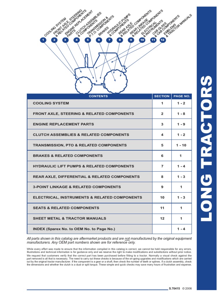 Long PDF | PDF | Axle | Tractor
