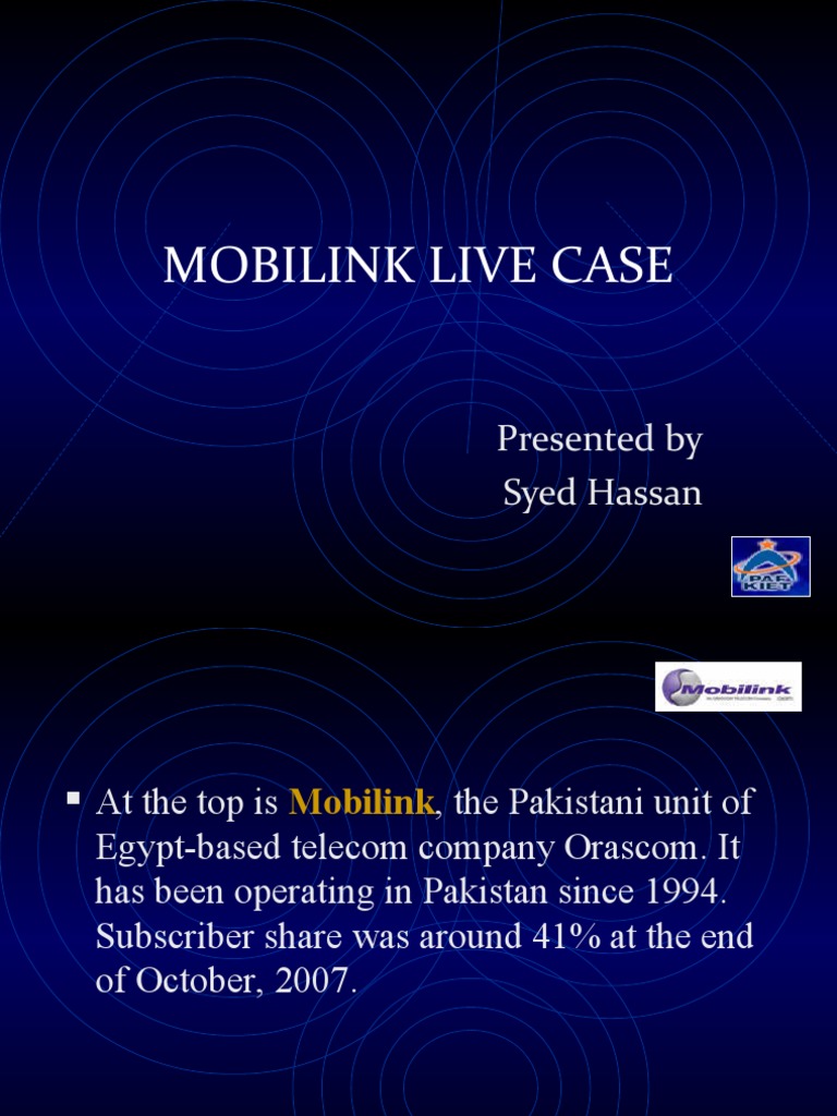 Mobilink Jazz Market Analysis 2007 | PDF | Market Segmentation | Mobile ...