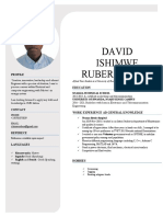 David Ishimwe Ruberamitwe Resume NE