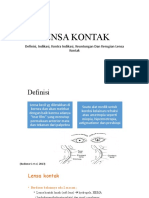 Lensa Kontak (Def, Indikasi,Ki,Keuntungan Kerugian)