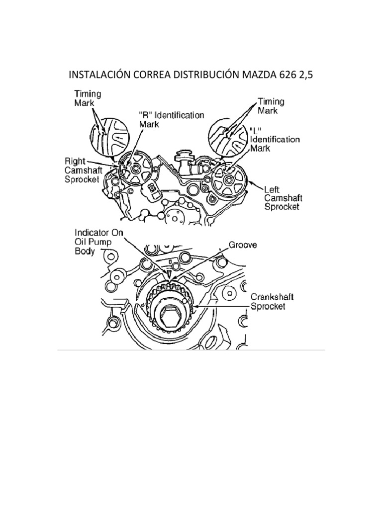 Mizumo Timing Belt Kit With Water Pump For Mazda MX6 626 Protege Ford Probe 2.0L FS Engine (1993-2003)