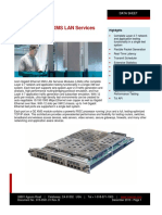 Gigabit Ethernet XMS LAN Services Modules: Data Sheet