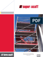 Super-Scaff: Product Catalogue