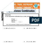 Orden de las operaciones matemáticas