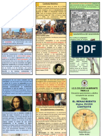 8-Contexto Siglo XV-XVI Renacimiento-Folleto PDF