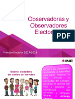 Observadoras y Observadores Electorales - INE