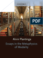 Plantinga, Essays in The Metaphysics of Modality