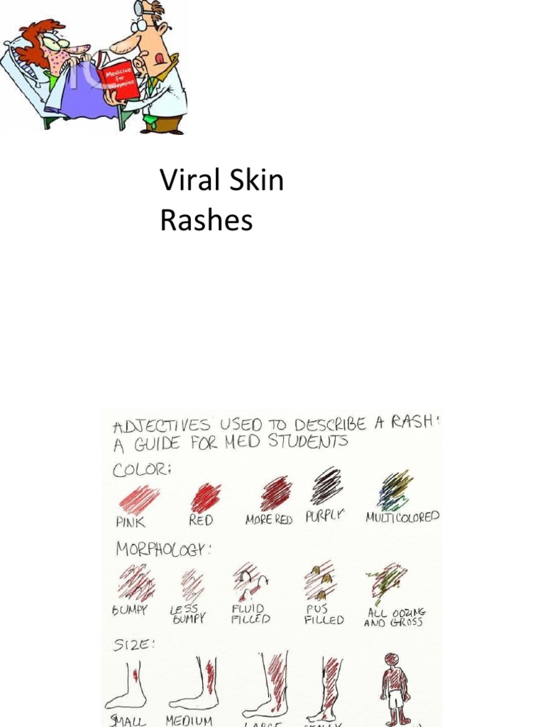 Viral Skin Rashes | PDF | Measles | Vaccines