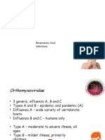 Respiratory viruses  Influenza and rsv