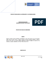 Proyecto de Pliego de Condidiones y Anexos - Ftic-Lp-02-2019