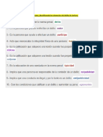 Autoevaluacion - Identificando Los Elementos Del Delito de Tortura.