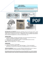 Ficha Técnica Careta Bioseguridad Antifluidos