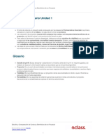 Resumen Glosario Unidad I PDF