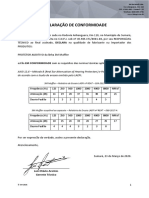 Declaração de Conformidade Protetor Auditivo 3M Muffler Rev01-signed