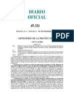 Circular 048 2003 MPS Pago Fosyga D 1281 02 Vencimiento Terminos