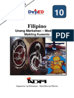 FIL10 Q1 Mod5 Maikling-Kuwento