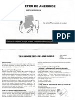 Tensiometro Aneroide HS-201N1-Español