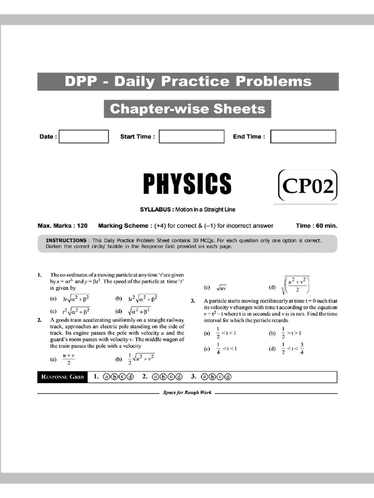 1 D DPP | PDF