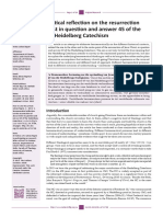 A Hermeneutical Reflection On The Resurrection of Jesus Christ in Question and Answer 45 of The Heidelberg Catechism