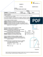 Estática examen T2