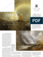 William Turner: Entre Lo Sublime y La Catástrofe