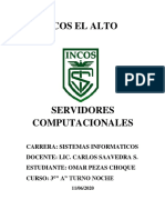 Definicion de Servidores PDF