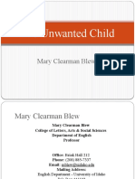 The Unwanted Child: Mary Clearman Blew