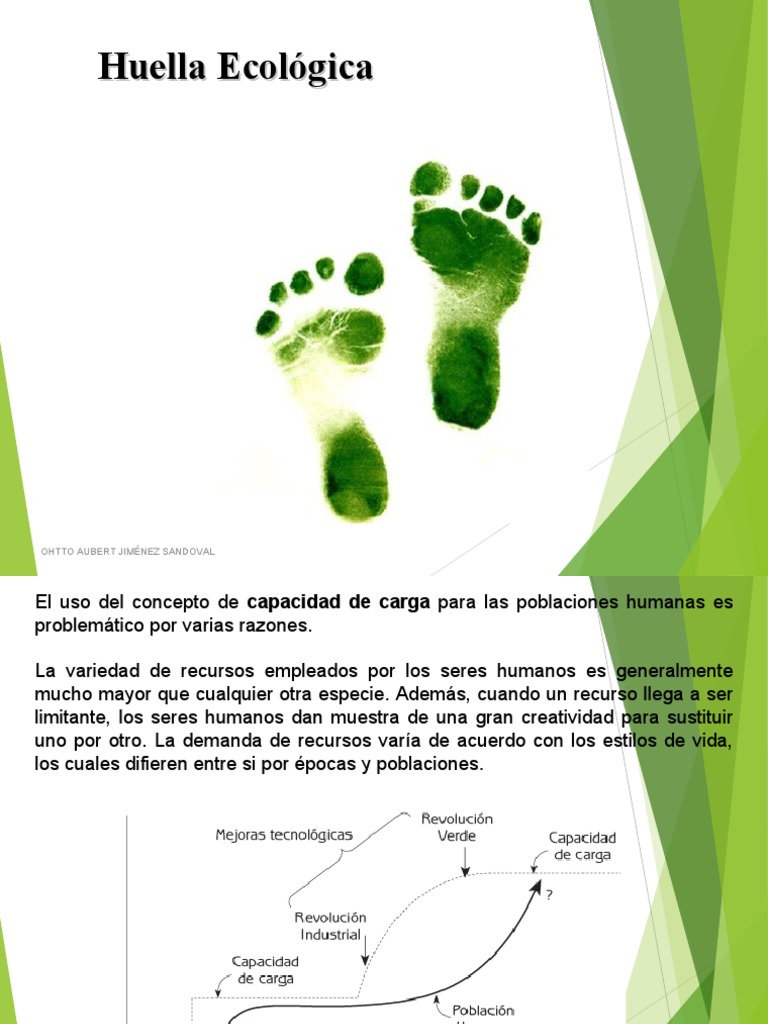 Huella Ecológica y Capacidad de Carga | PDF | Ecología | Entorno natural