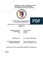 Amplificador A Baja Frecuencia y Realimentación Negativa-Reporte #8 (Moisés Ureña 2015-1007)