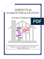 Residential Residential Energy Use & Savings Energy Use & Savings