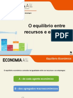 8.2 O Equilíbrio Entre Recursos e Empregos (30 Diapositivos)
