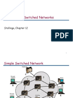 Routing in Switched Networks: Stallings, Chapter 12