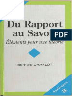 CHARLOT, Bernard. Du rapport au savoir. Eléments pour une théorie.pdf