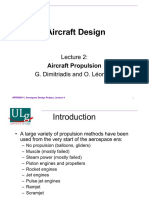 Aircraft Design: Lecture 2: G. Dimitriadis and O. Léonard