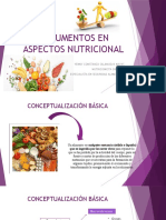 Generalidades de Nutrición - Conceptos Basicos