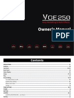 Mooer Ge250 en PDF