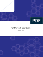 Fortipentest - User Guide