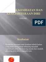 Definisi Kesihatan Dan Kesejahteraan Diri