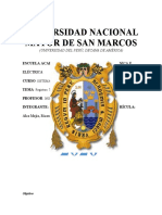 Universidad Nacional Mayor de San Marcos Reloj Digital