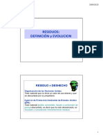 Residuos: definición, evolución y problemática ambiental