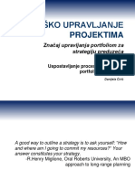 Upravljanje Portfoliom Projekata PDF