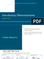 Software Defined Wide Area Network (SDWAN) Enablement: Introductory Demonstrations