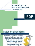 Beneficios de Los Productos y Servicios Globales