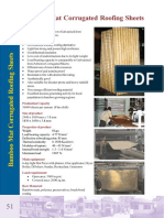 Bamboo Mat Corrugated Roofing Sheets PDF