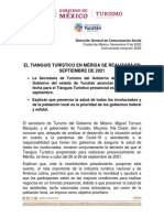 Sectur Tianguis Turistico en Merida Se Llevara A Cabo en Septiembre 2021