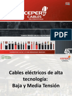 Cables eléctricos tecnología Pirelli