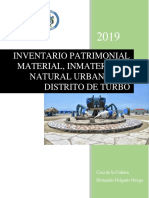 Inventario de Bienes Patrimoniales Urbanos Del Distrito de Turbo